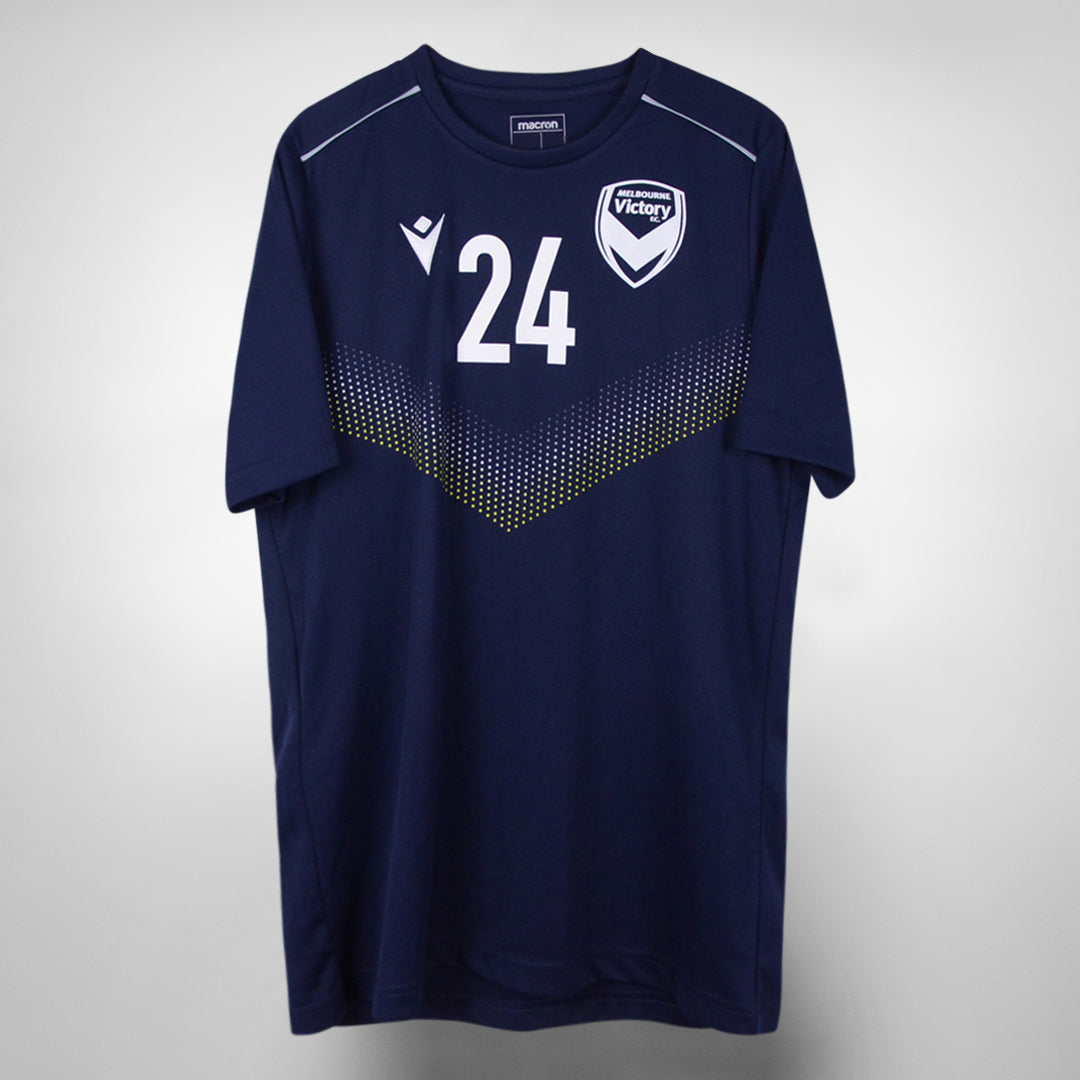 2021-2022 Melbourne Victory Player Issued Asian Champions League Shirt #24 Nishan Velupillay - Marketplace