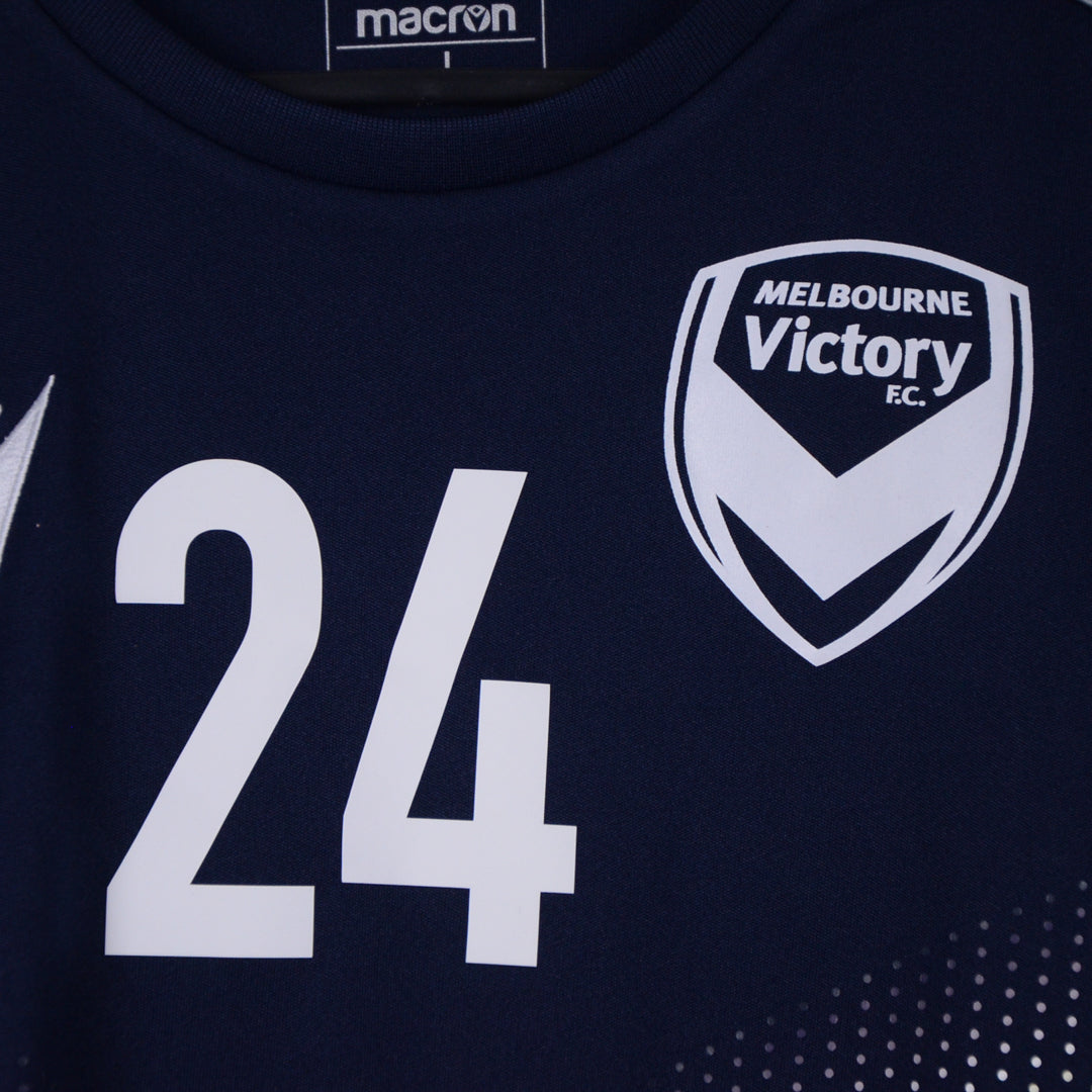 2021-2022 Melbourne Victory Player Issued Asian Champions League Shirt #24 Nishan Velupillay - Marketplace