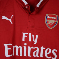 2017-2018 Arsenal Puma Long Sleeve Home Shirt #9 Alexandre Lacazette - Marketplace