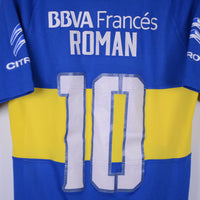2015-2016 Boca Juniors Nike Home Shirt #10 Juan Roman Riquelme - Marketplace