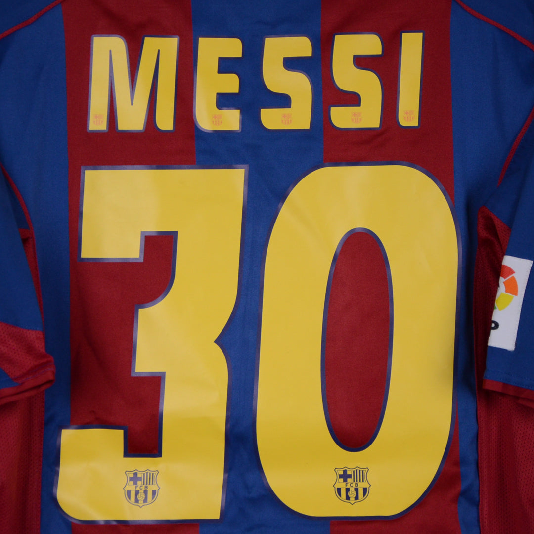 2005-2006 Barcelona Nike Home Shirt #30 Lionel Messi - Marketplace