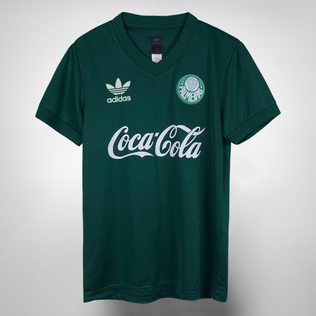 1990-1991 Palmeiras Adidas Home Shirt (2008 Originals Official Reproduction) #10 - Marketplace