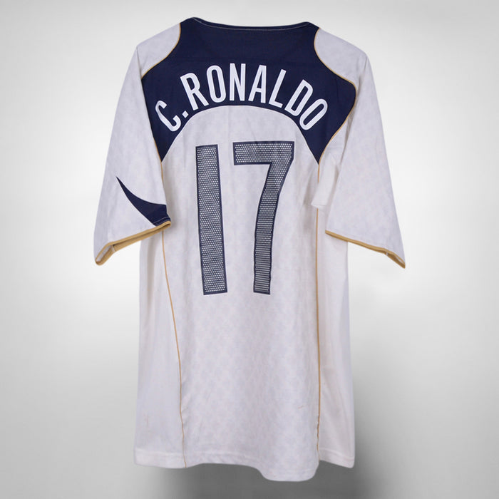 2004-2005 Portugal Nike Away Shirt #17 Cristiano Ronaldo - Marketplace