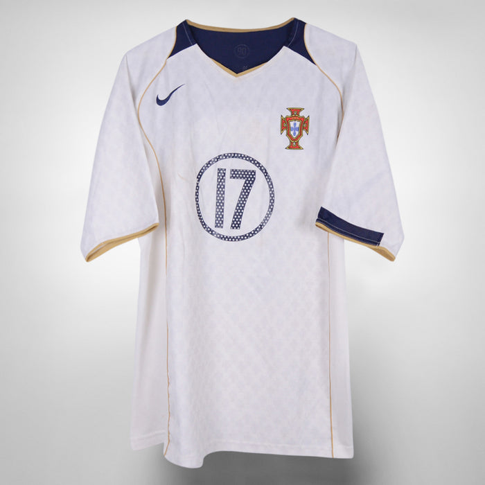 2004-2005 Portugal Nike Away Shirt #17 Cristiano Ronaldo - Marketplace
