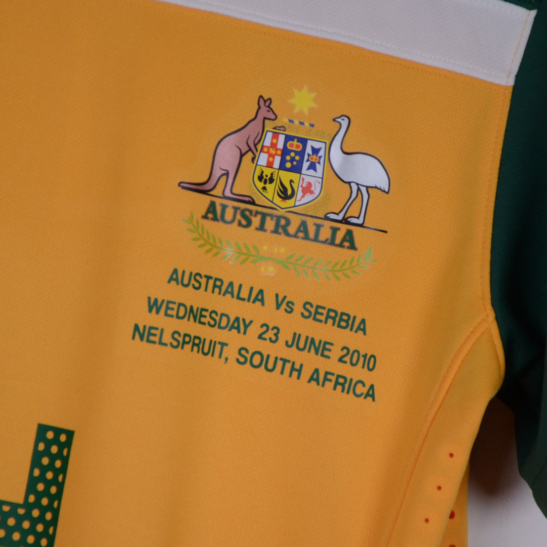2010-2011 Australia Nike Player Issue Home Shirt #4 Tim Cahill - Marketplace