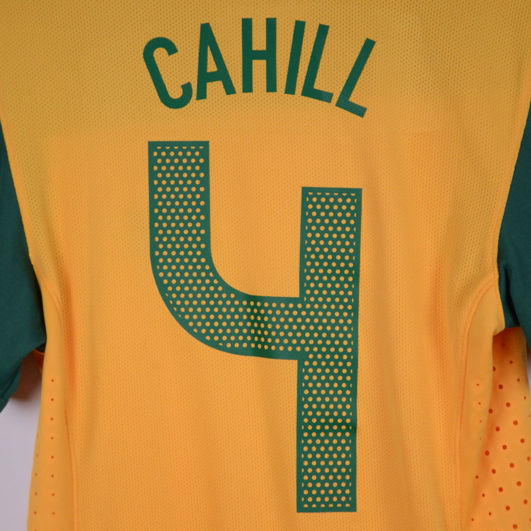 2010-2011 Australia Nike Player Issue Home Shirt #4 Tim Cahill - Marketplace