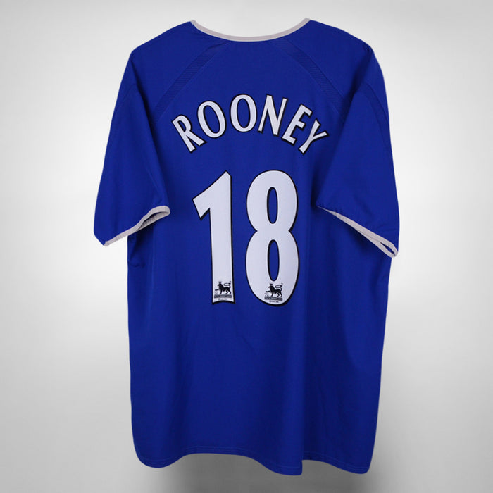 2003-2004 Everton Puma Home Shirt #18 Wayne Rooney - Marketplace