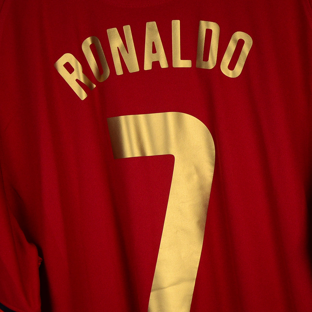2020-2021 Portugal Nike Home Shirt #7 Cristiano Ronaldo - Marketplace