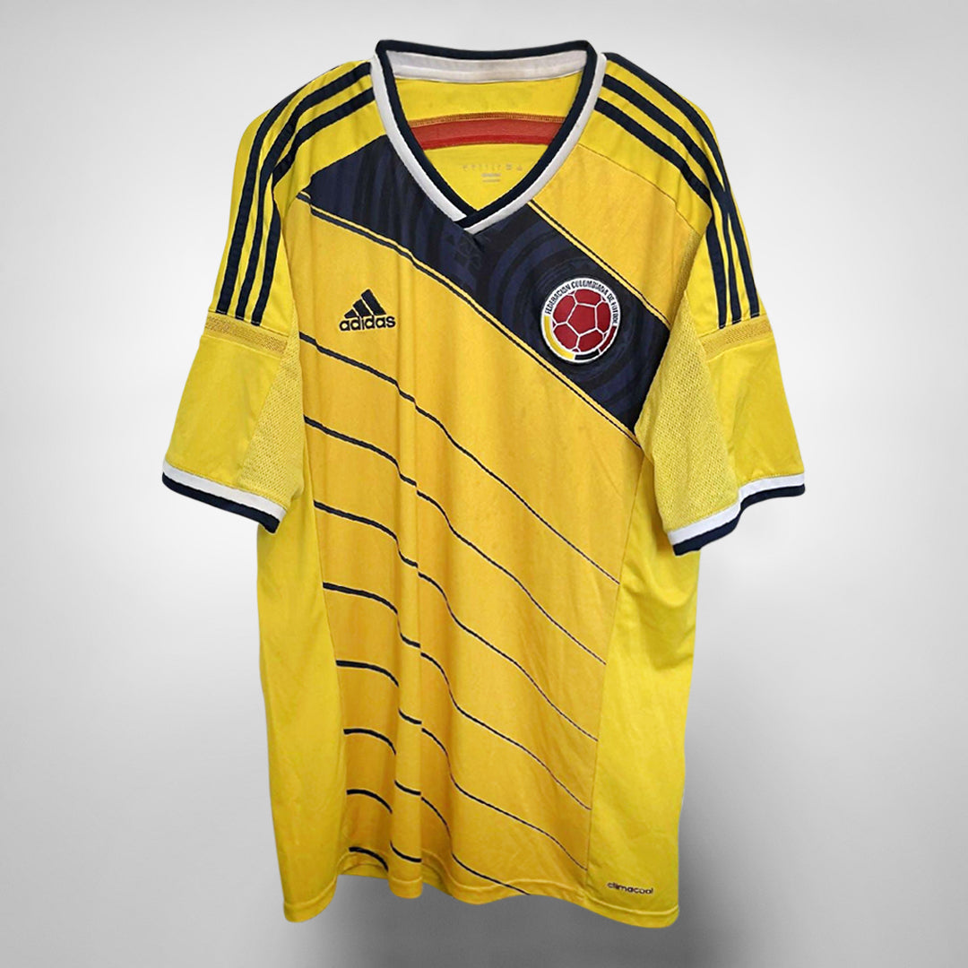 2014 2015 Colombia Adidas Home Shirt Marketplace PFC Vintage