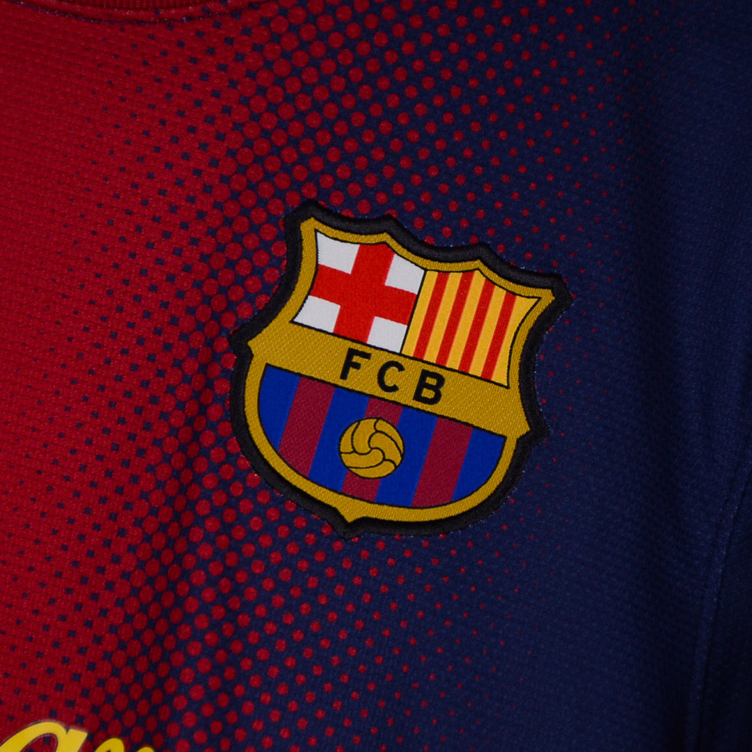 2012-2013 Barcelona Nike Home Shirt #6 Xavi - Marketplace