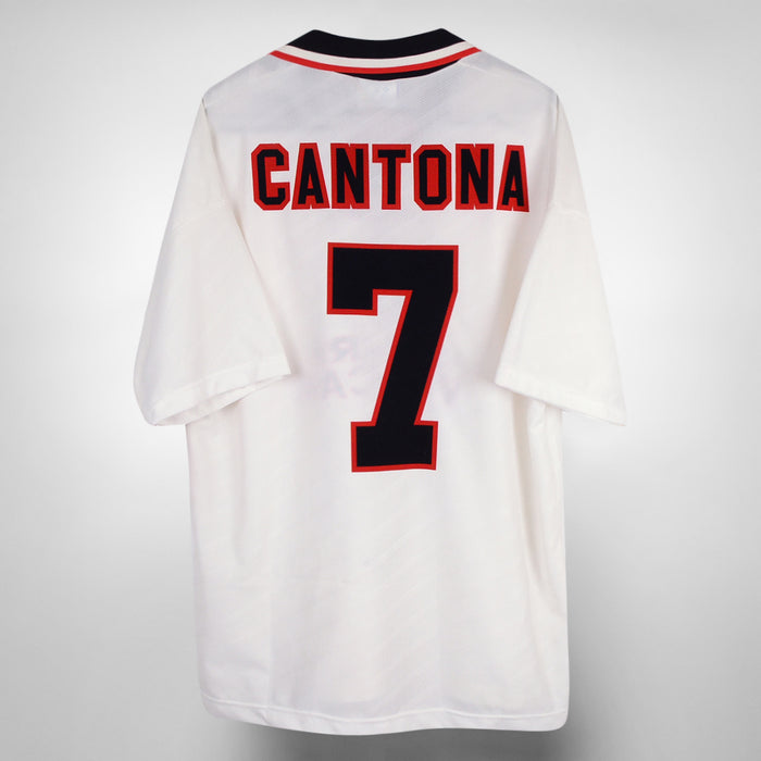 1996-1997 Manchester United Umbro Away Shirt #7 Eric Cantona - Marketplace