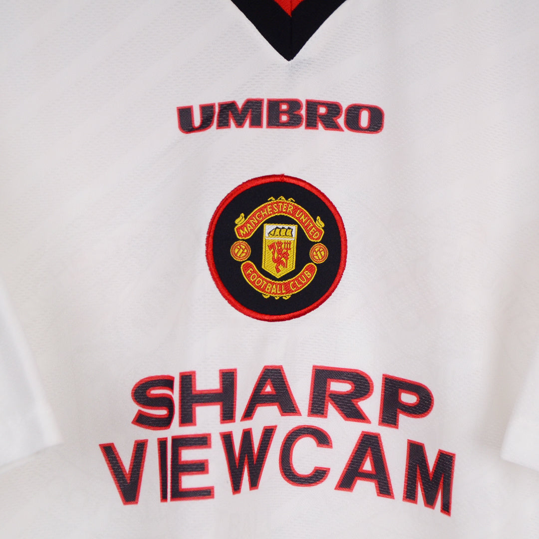 1996-1997 Manchester United Umbro Away Shirt #7 Eric Cantona - Marketplace