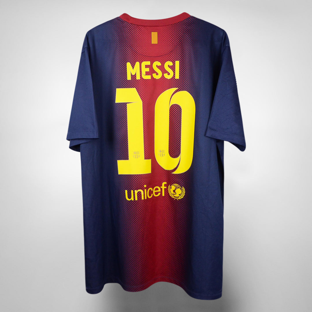 2012/13【AUTHENTIC】Messi #10 , XL