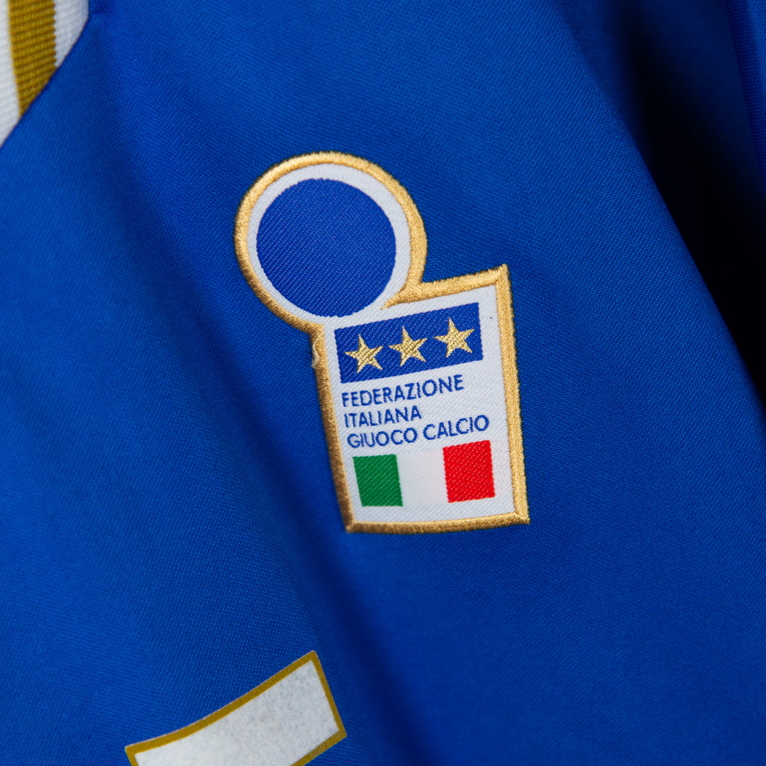1996-1997 Italy Home Player Issue Home Shirt Roberto #15 Di Matteo - Marketplace