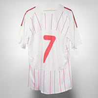 2008-2009 Denmark Adidas Player Spec (Kitroom) Formotion Home Shirt #7 Daniel Jensen - Marketplace