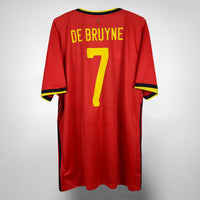 2020-2021 Belgium Adidas Home Shirt #7 Kevin De Bruyne - Marketplace