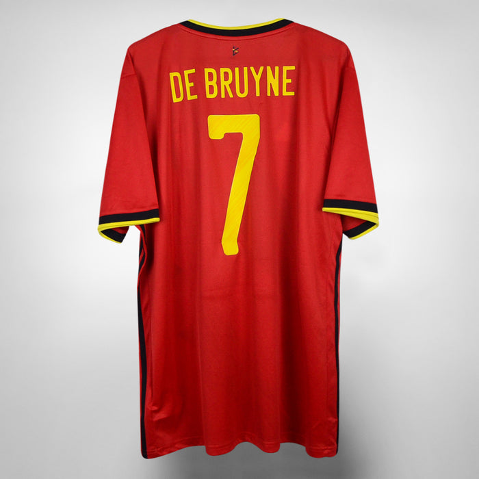 2020-2021 Belgium Adidas Home Shirt #7 Kevin De Bruyne - Marketplace