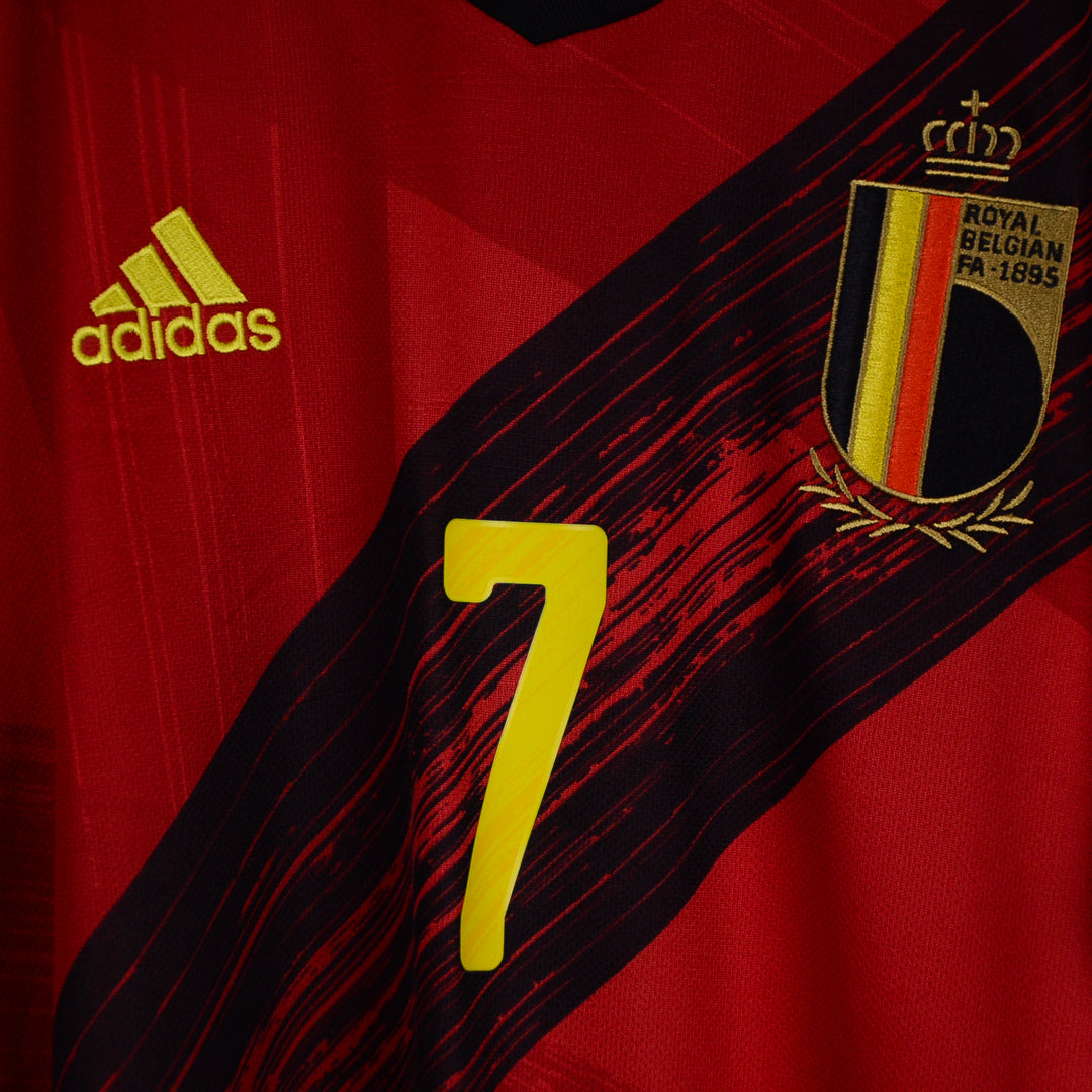 2020-2021 Belgium Adidas Home Shirt #7 Kevin De Bruyne - Marketplace