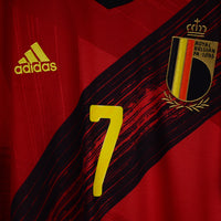 2020-2021 Belgium Adidas Home Shirt #7 Kevin De Bruyne - Marketplace