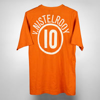 2004-2006 Netherlands Nike Fan Shirt #10 v.Nistelrooy