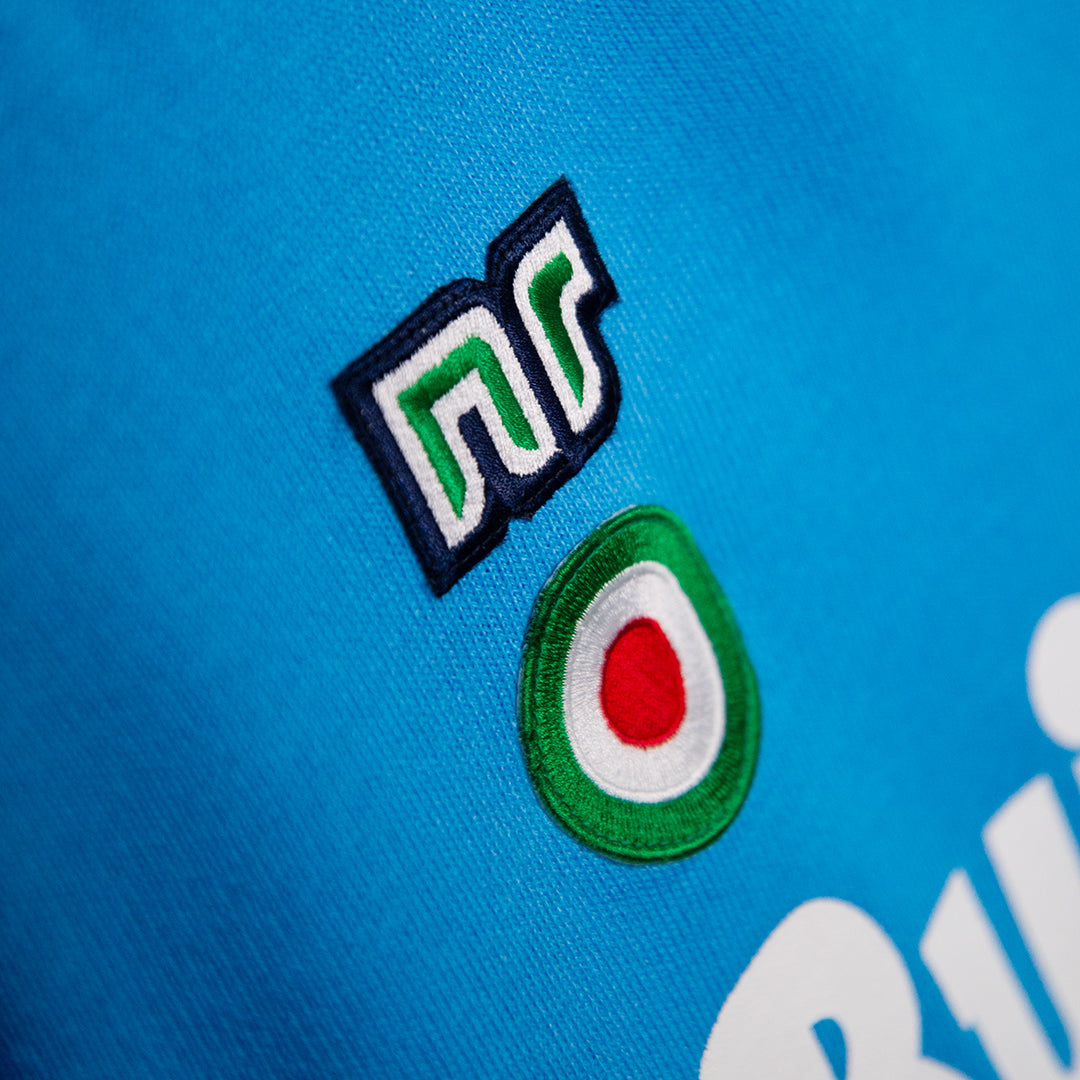 1987-1988 Napoli Ennerre NR Official Reproduction Home Shirt #10 Diego Maradona