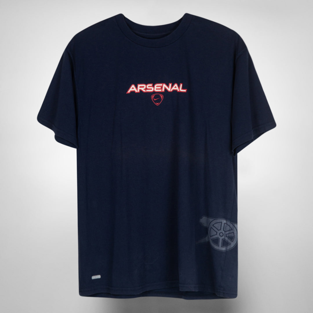2007-2008 Arsenal Nike Cotton Tee