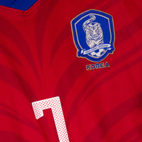 2010-2011 South Korea Nike Home Shirt #7 Jisung Park