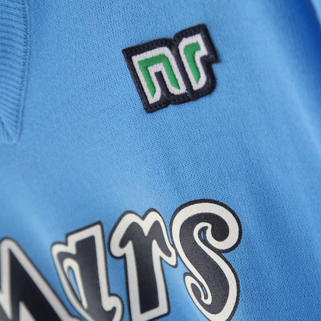 1988-1989 Napoli Ennerre NR Official Reproduction Home Shirt #10 Diego Maradona