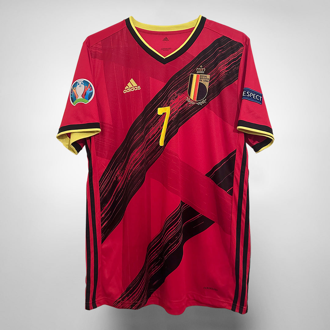 2020-2021 Belgium Adidas Home Shirt #7 Kevin De Bruyne - Marketplace