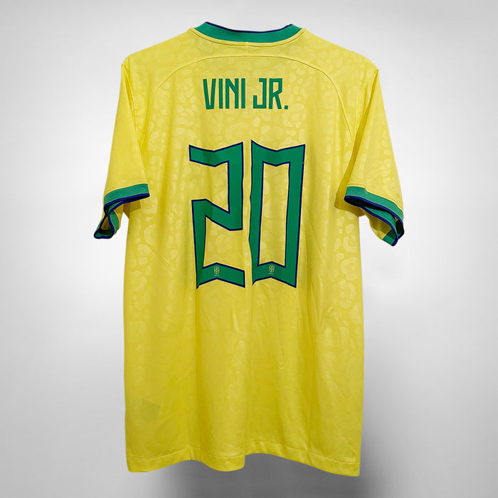 2022-2023 Brazil Nike Home Shirt #20 Vinicius Jr  - Marketplace