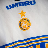 1996-1997 Inter Milan Umbro Away Shirt #4 Javier Zanetti
