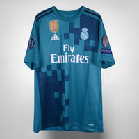 2017-2018 Real Madrid Adidas Player Spec Third Shirt #9 Karim Benzema - Marketplace