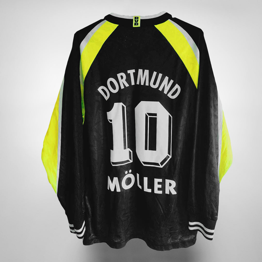 1995-1996 Borussia Dortmund Nike Away Shirt #10 Andreas Möller 