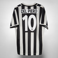 1995-1996 Juventus Kappa Home Shirt #10 Alessandro Del Piero