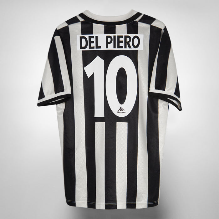 1995-1996 Juventus Kappa Home Shirt #10 Alessandro Del Piero