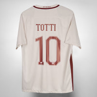 2016-2017 AS Roma Nike Away Shirt #10 Francesco Totti