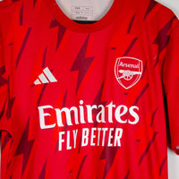2023-2024 Arsenal Adidas Pre Match Top - Marketplace