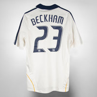 2008-09 Los Angeles Galaxy Adidas Home Shirt #23 David Beckham - Marketplace