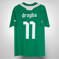 2012 Ivory Coast Puma Home Shirt #11 Didier Drogba