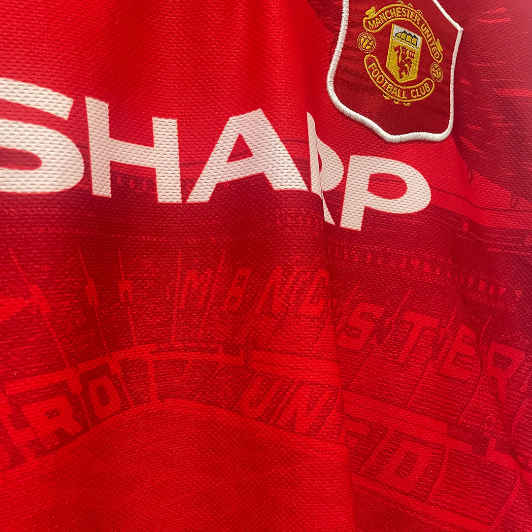 1992-94 Manchester United Home Retro Vintage Shirt