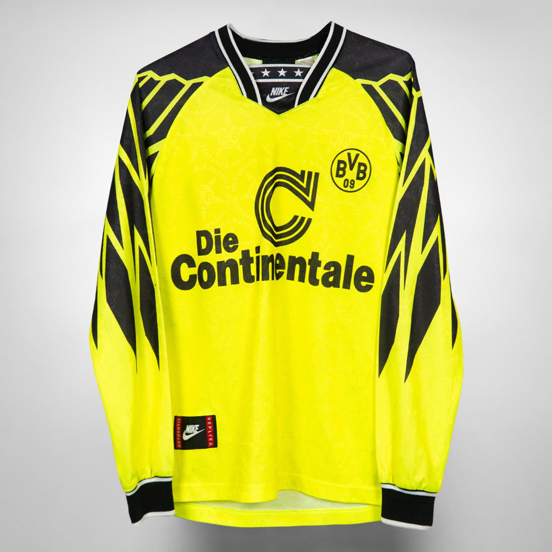 1994-1995 Borussia Dortmund Nike Home Shirt | Classic Football ...