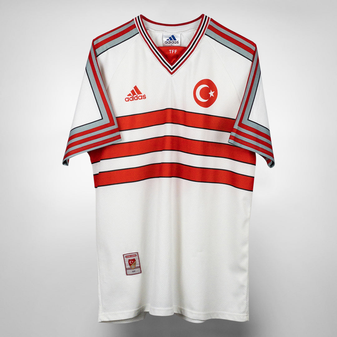 Accor Integraal steenkool 1998-1999 Turkey Adidas Away Shirt #6 | Classic Football Shirts | Vintage  Football Shirts | Rare Soccer Shirts | Worldwide Delivery | 90's Football  Shirts | Manchester United, Arsenal, Juventus, Barcelona, Bayern,