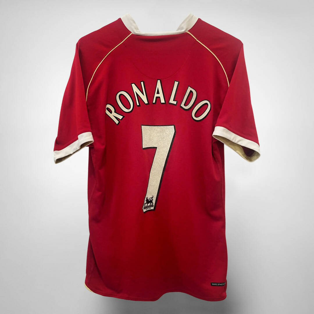 Ronaldo Manchester United popular 2006-2007 Authentic Jersey XL