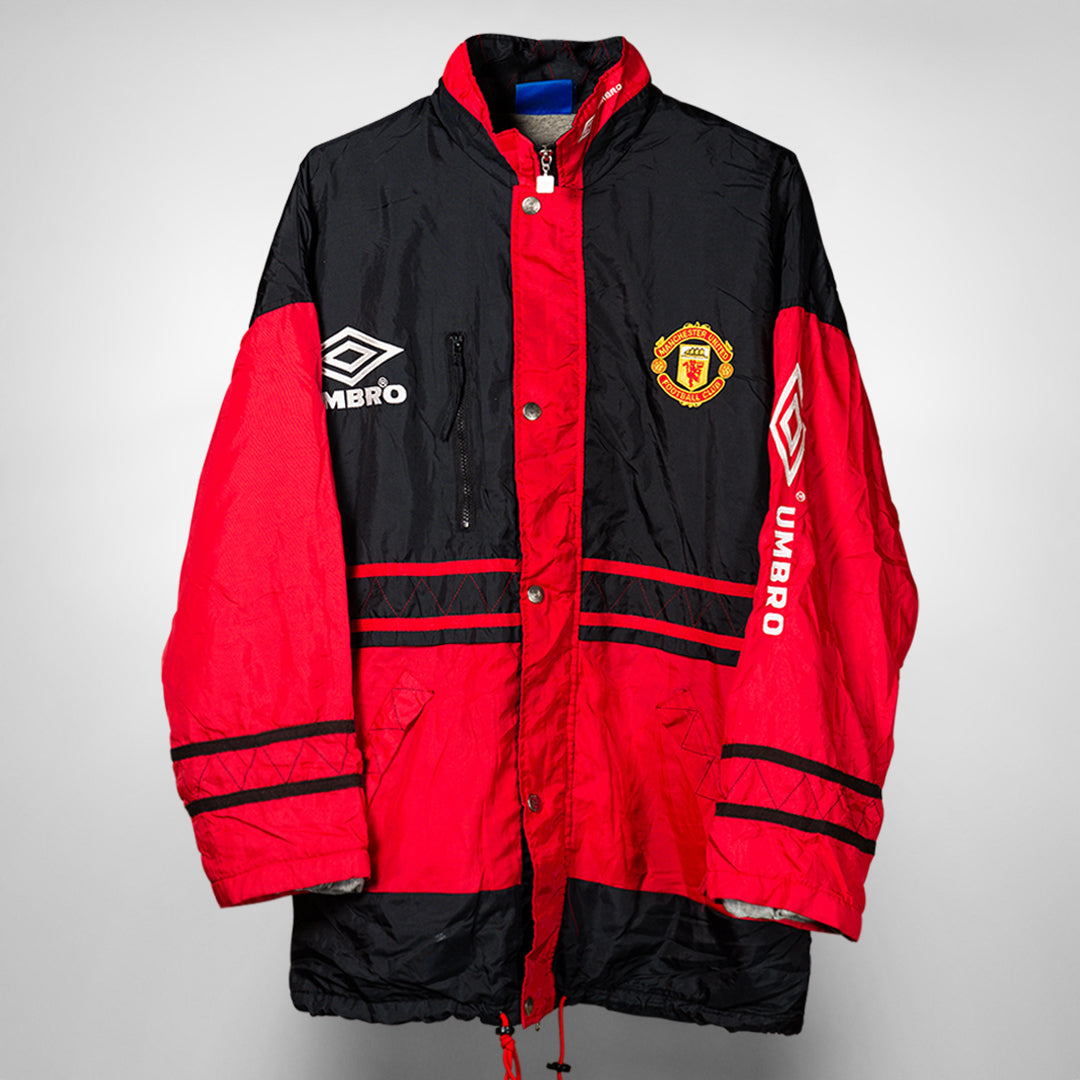 1994 1996 Manchester United Umbro Coat Classic Football Shirts