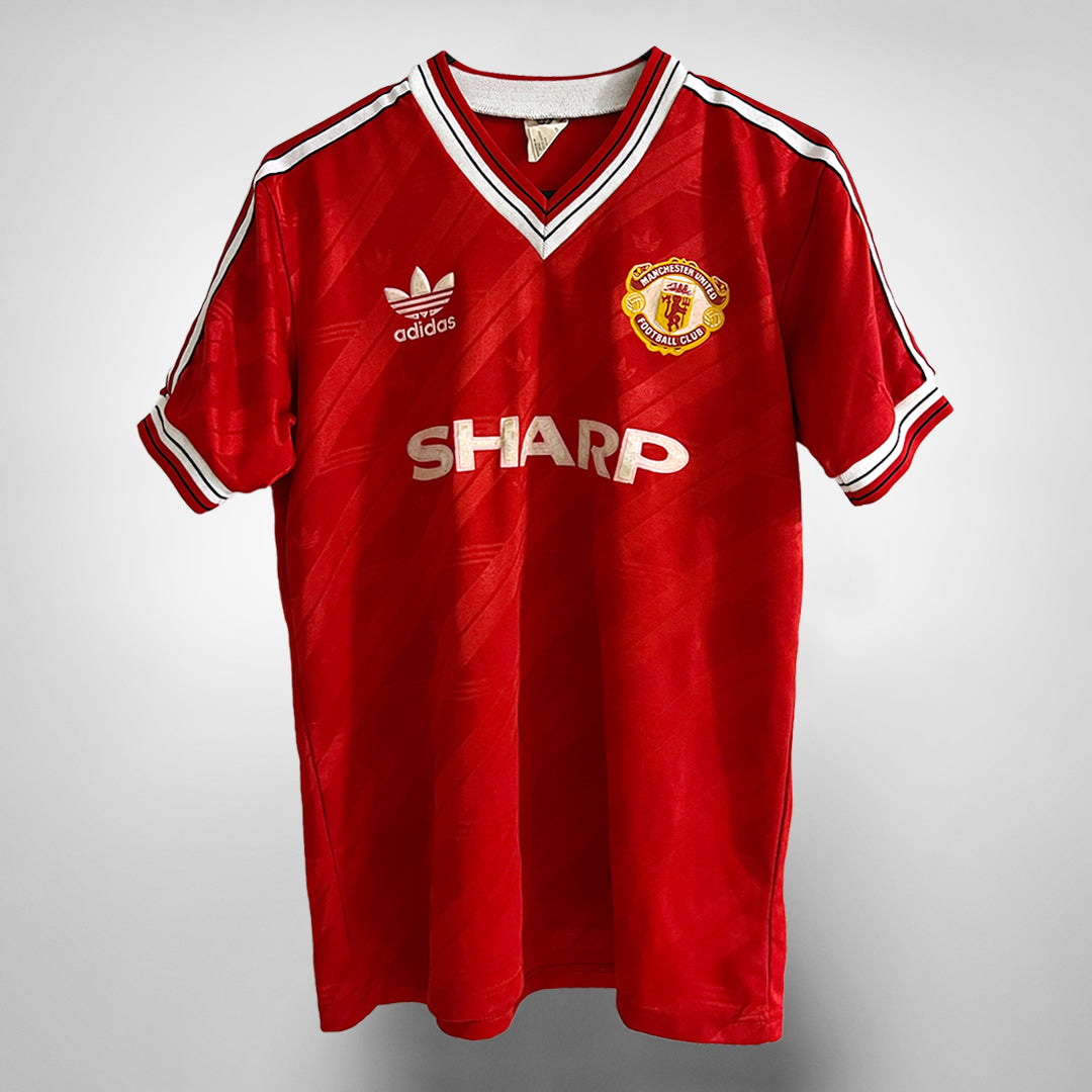 1986 1988 Manchester United Adidas Home Shirt Marketplace Classic Football Shirts Vintage Football Shirts Rare Soccer Shirts Worldwide Delivery 90 s Football Shirts Manchester United Arsenal Juventus