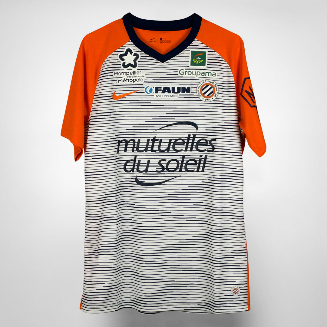 2018 2019 Montpellier Nike Away Shirt Classic Football Shirts Vintage Football Shirts Rare Soccer Shirts Worldwide Delivery 90 s Football Shirts Manchester United Arsenal Juventus Barcelona Bayern Rea...