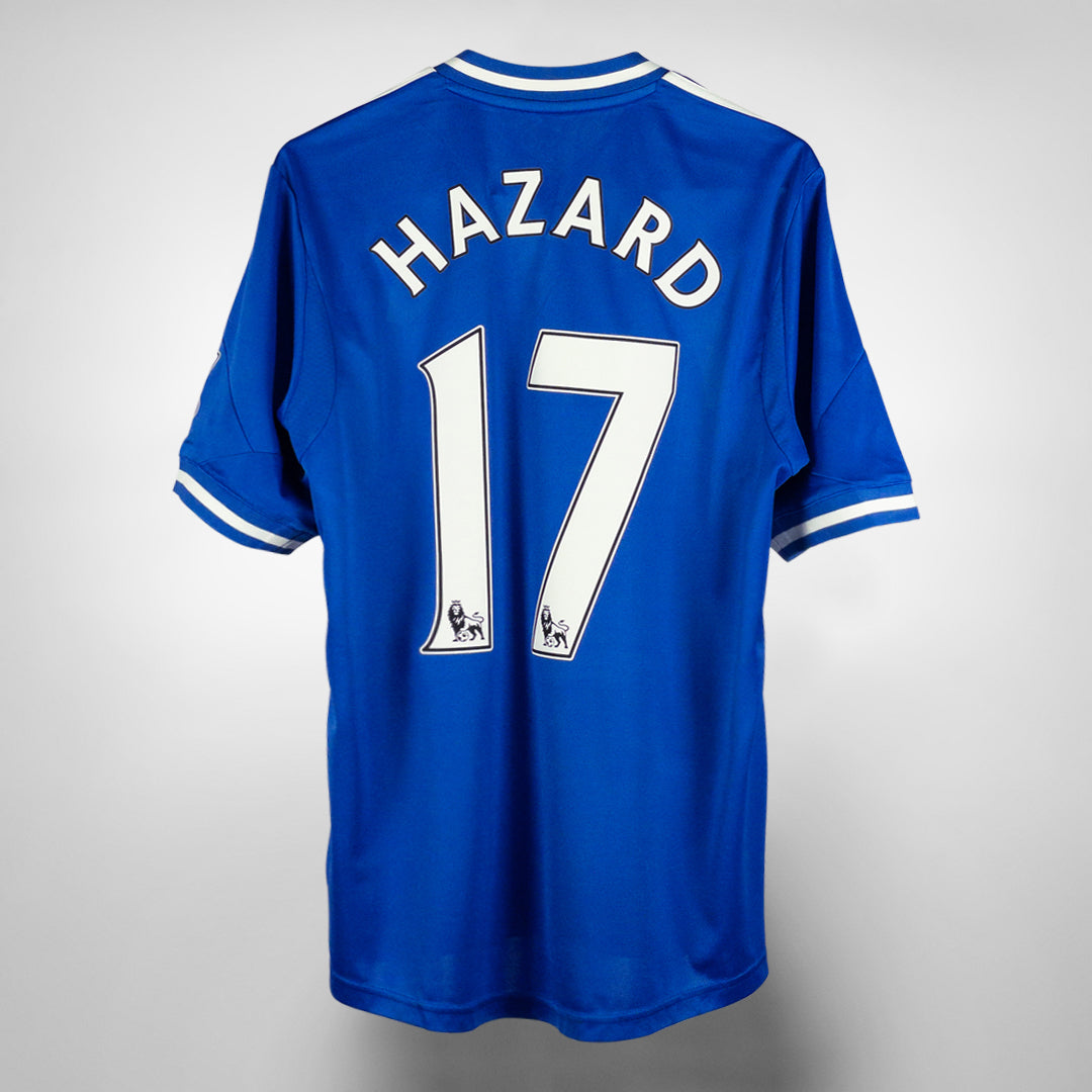 2013 2014 Chelsea Adidas Home Shirt 17 Eden Hazard Classic Football Shirts Vintage Football Shirts Rare Soccer Shirts Worldwide Delivery 90 s Football Shirts Manchester United Arsenal Juventus