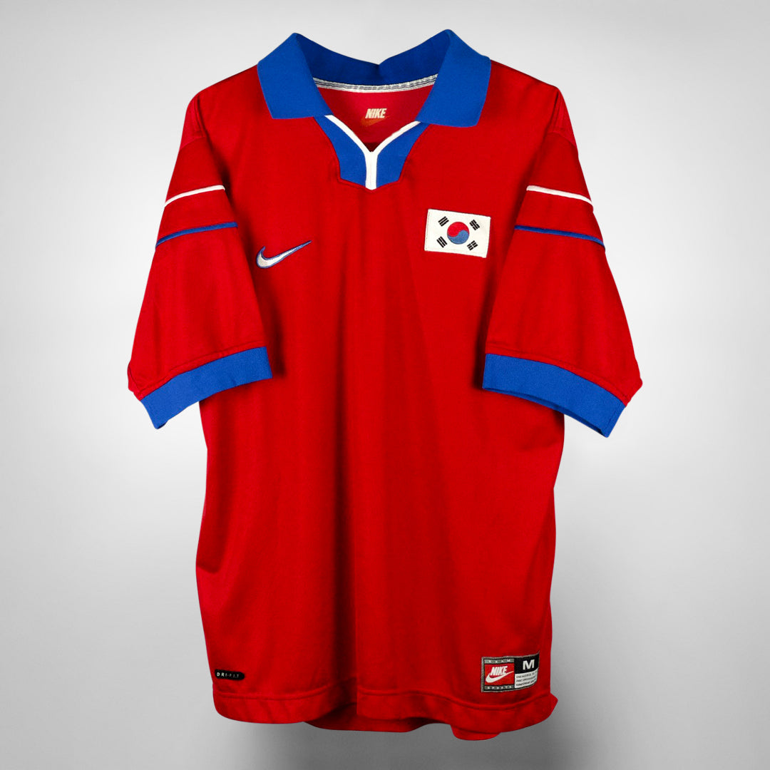 1998 South Korea Nike Away Shirt Classic Football Shirts Vintage Football Shirts Rare Soccer Shirts Worldwide Delivery 90 s Football Shirts Manchester United Arsenal Juventus Barcelona Bayern
