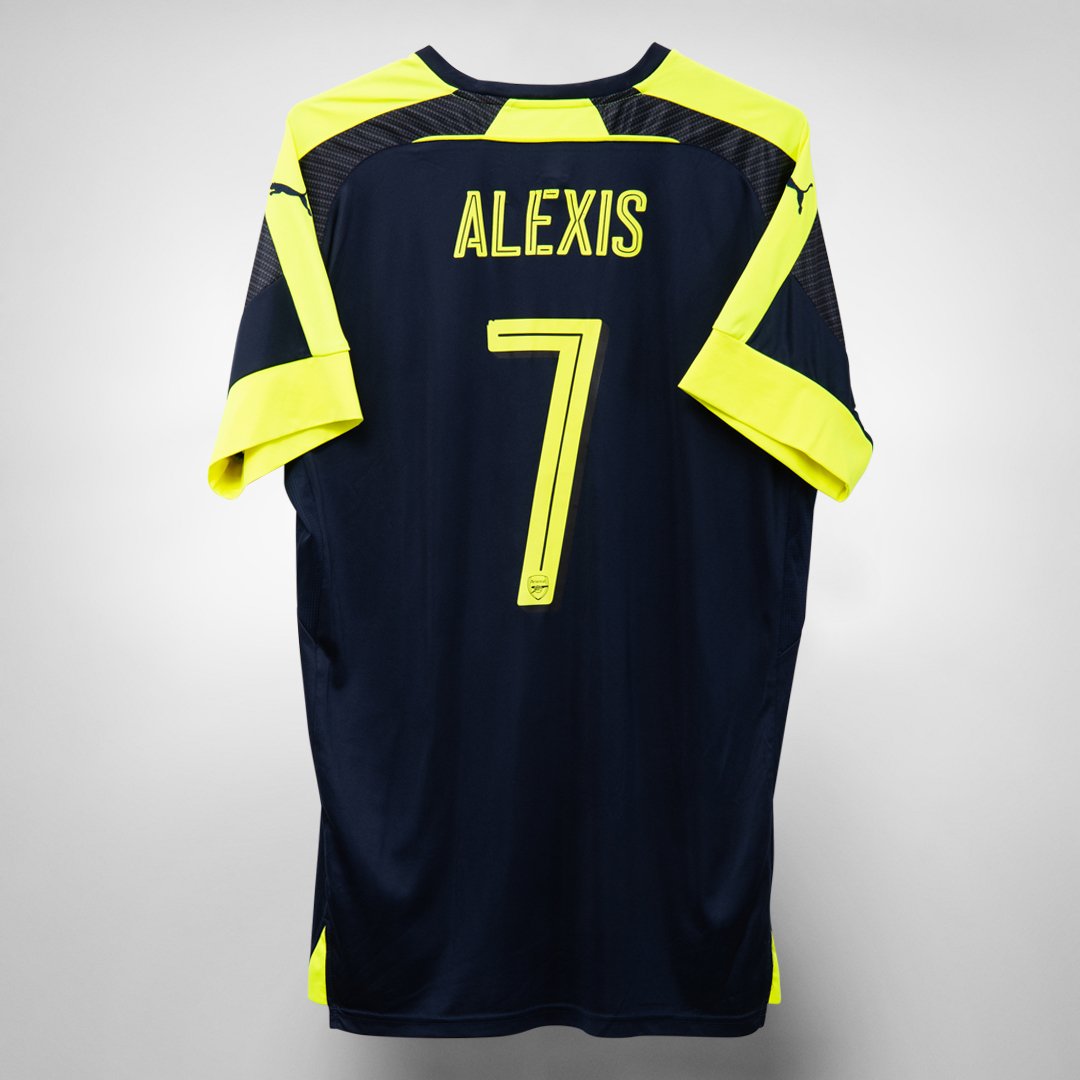 2016 2017 Arsenal Puma Third Shirt 7 Alexis Sanchez