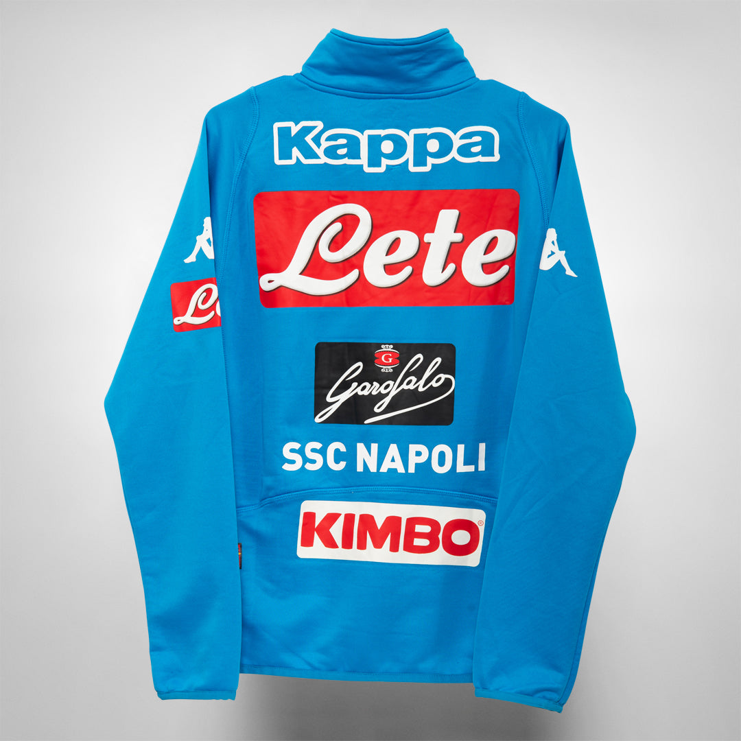 2017 2018 SSC Napoli Kappa Track Top Player Issue Classic
